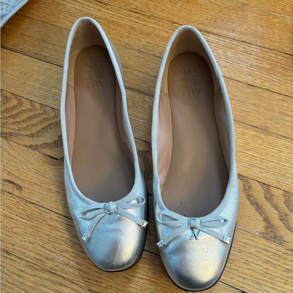 Naturalizer Metallic Ballet Flats